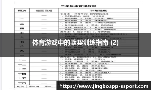体育游戏中的默契训练指南 (2)